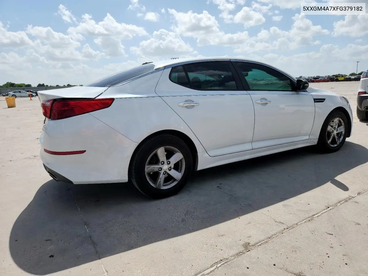 2015 Kia Optima Lx VIN: 5XXGM4A7XFG379182 Lot: 62860525