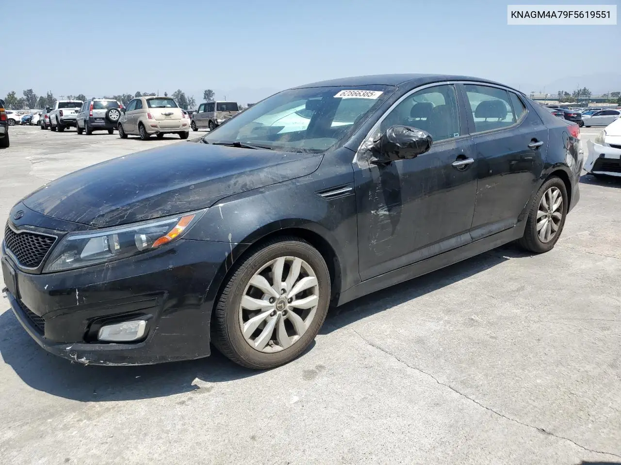 2015 Kia Optima Lx VIN: KNAGM4A79F5619551 Lot: 62866385