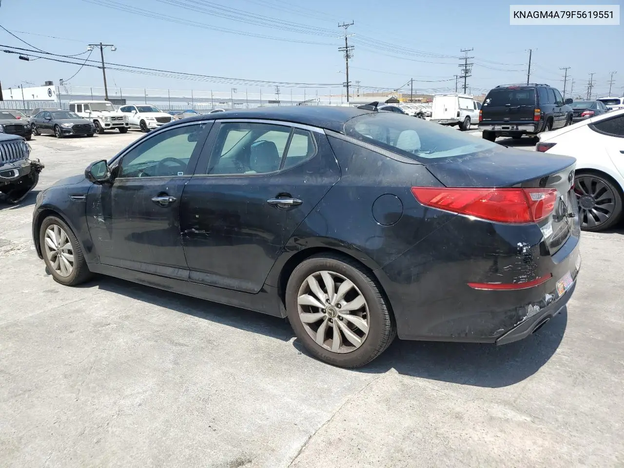 2015 Kia Optima Lx VIN: KNAGM4A79F5619551 Lot: 62866385