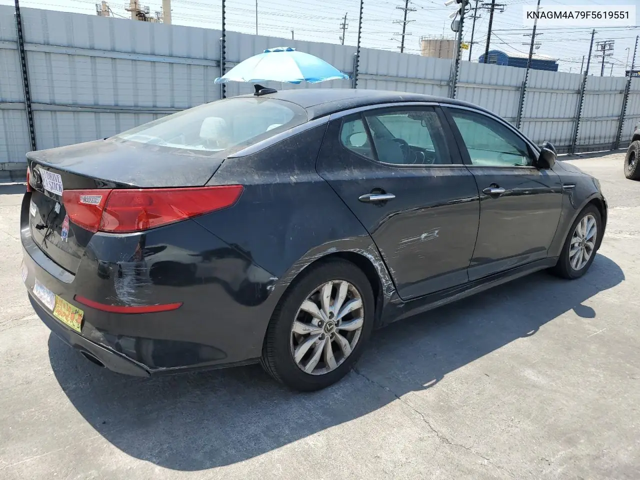 2015 Kia Optima Lx VIN: KNAGM4A79F5619551 Lot: 62866385