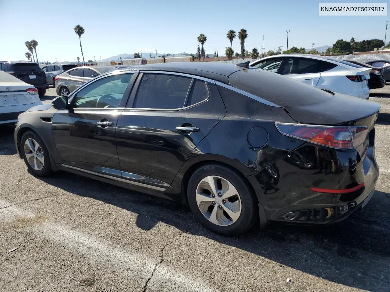 2015 Kia Optima Hybrid VIN: KNAGM4AD7F5079817 Lot: 62938775