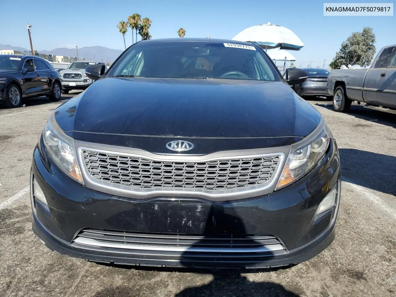 2015 Kia Optima Hybrid VIN: KNAGM4AD7F5079817 Lot: 62938775
