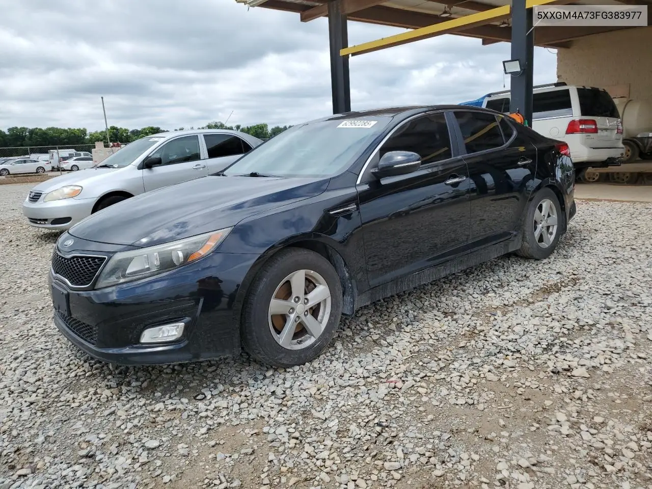 2015 Kia Optima Lx VIN: 5XXGM4A73FG383977 Lot: 62992285