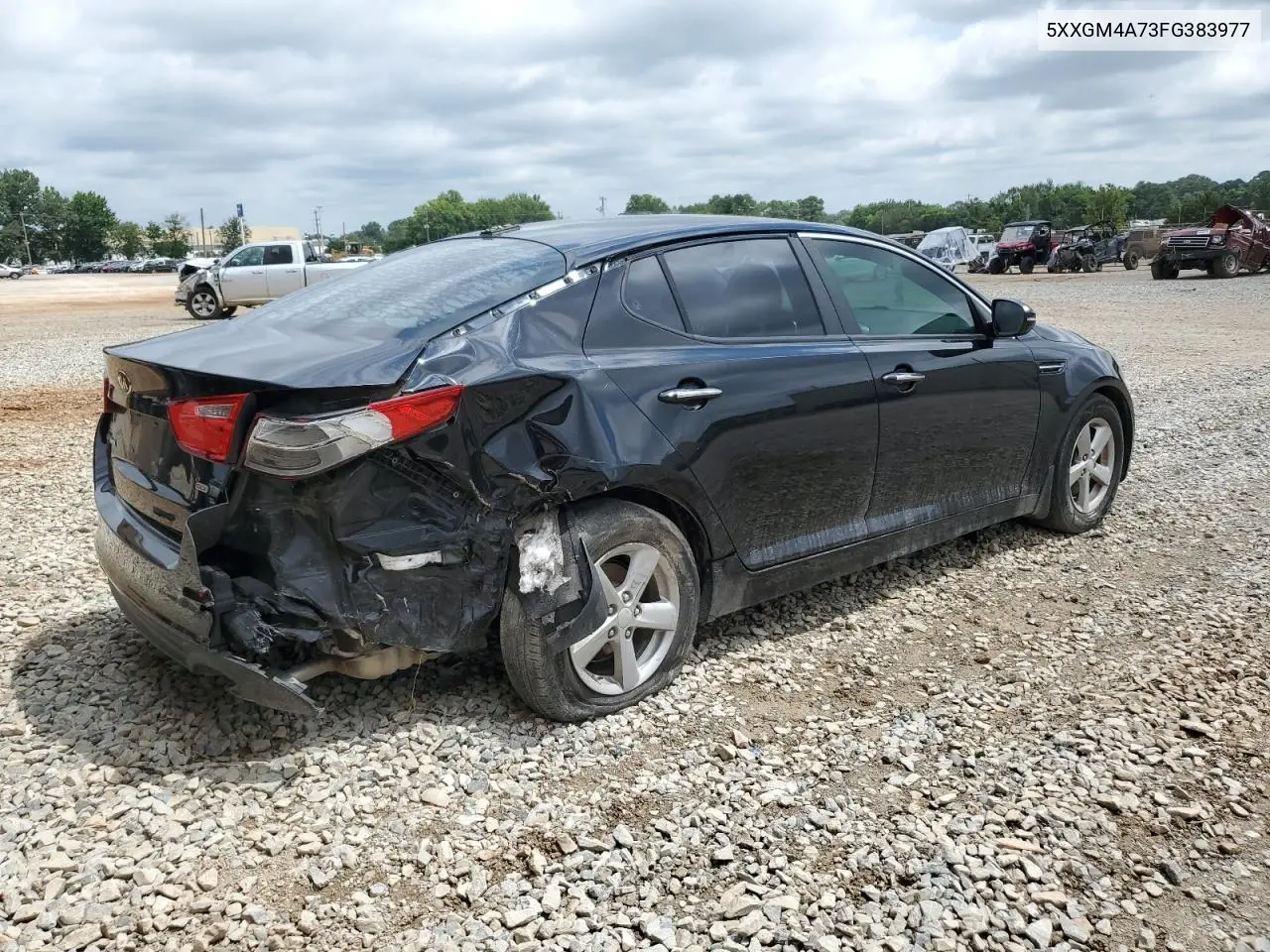 2015 Kia Optima Lx VIN: 5XXGM4A73FG383977 Lot: 62992285