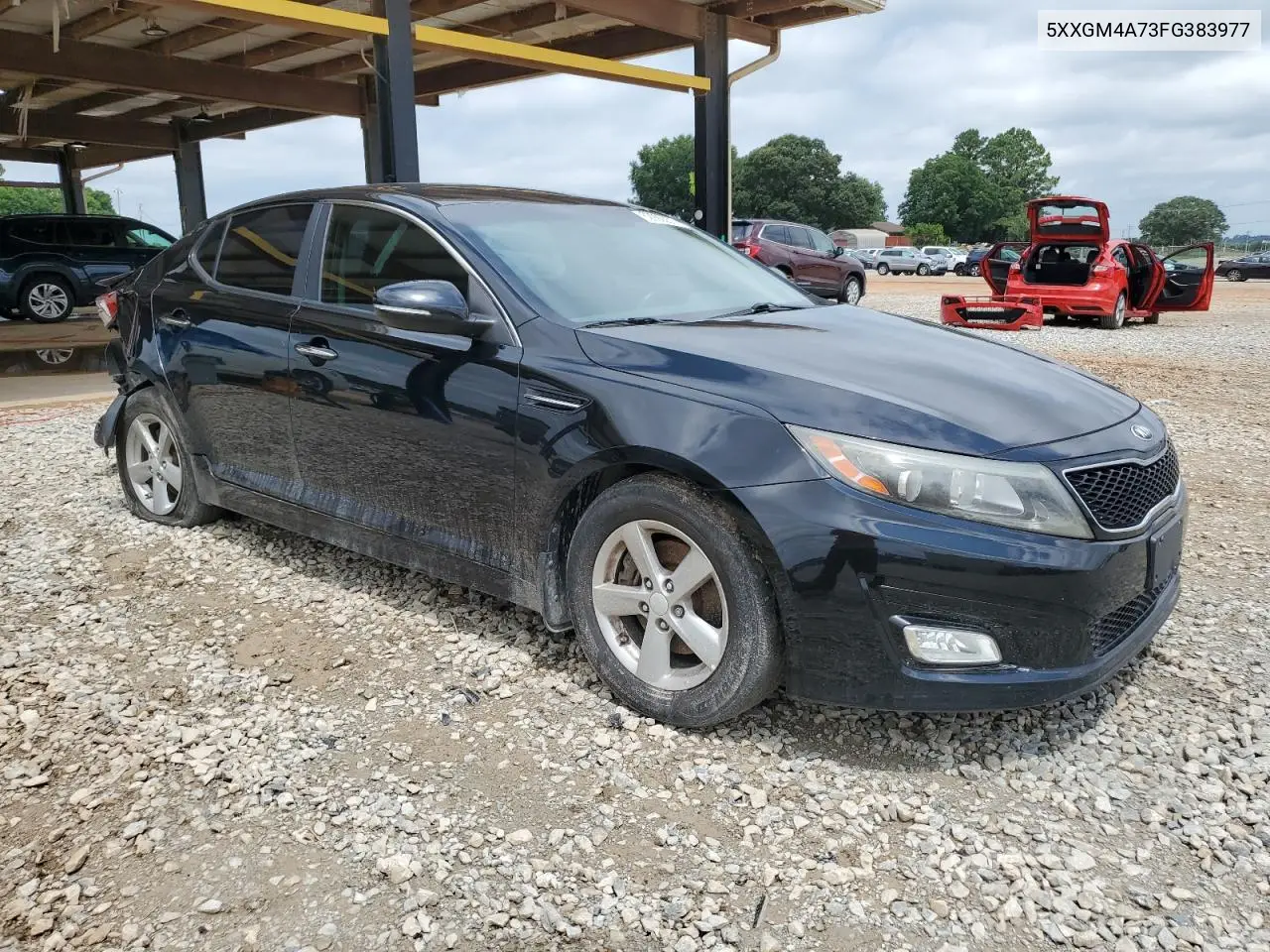 2015 Kia Optima Lx VIN: 5XXGM4A73FG383977 Lot: 62992285