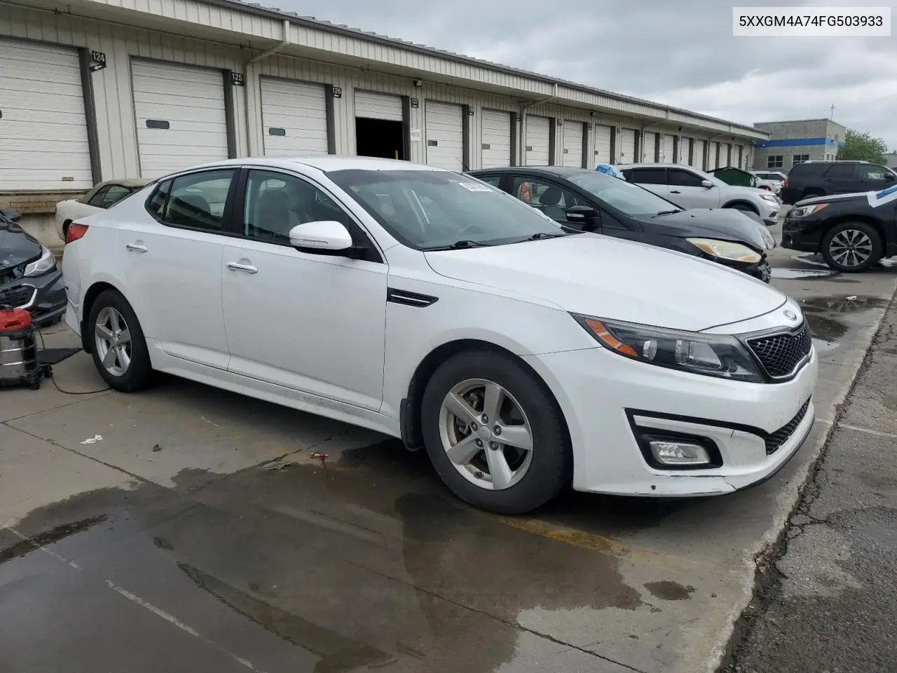 2015 Kia Optima Lx VIN: 5XXGM4A74FG503933 Lot: 63073965
