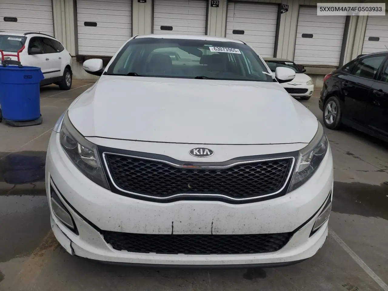 2015 Kia Optima Lx VIN: 5XXGM4A74FG503933 Lot: 63073965