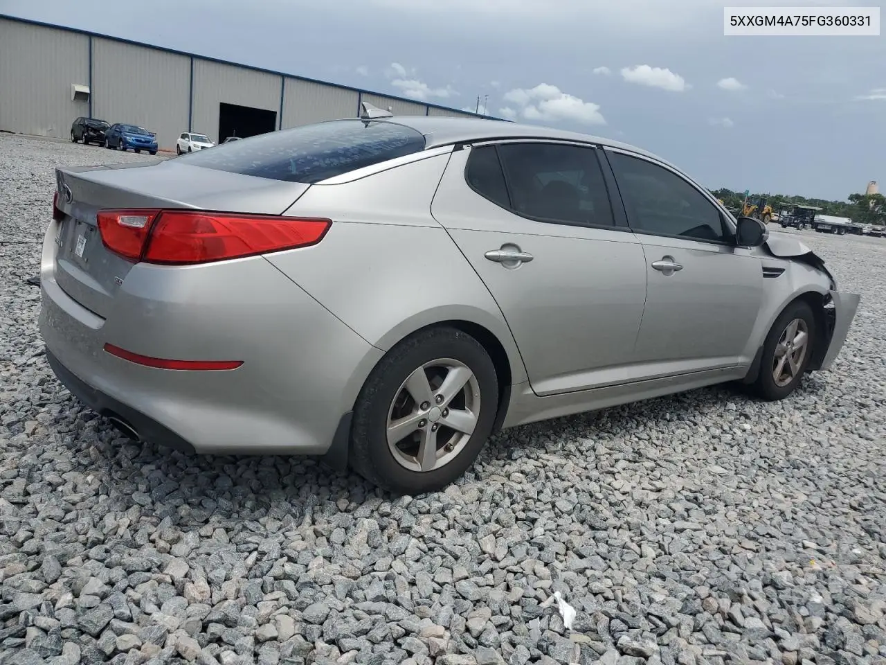 2015 Kia Optima Lx VIN: 5XXGM4A75FG360331 Lot: 63214985