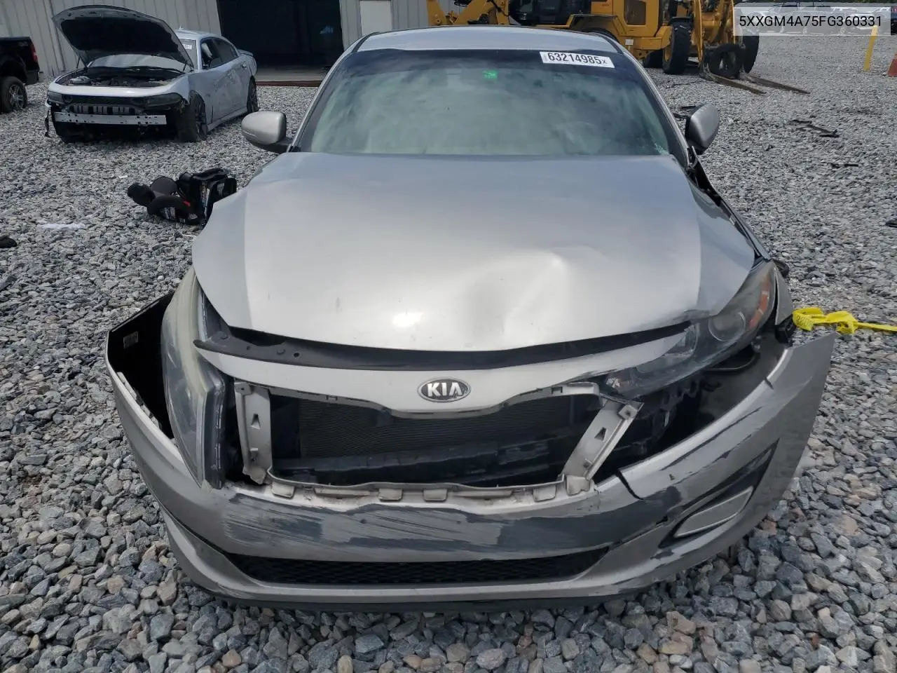 2015 Kia Optima Lx VIN: 5XXGM4A75FG360331 Lot: 63214985