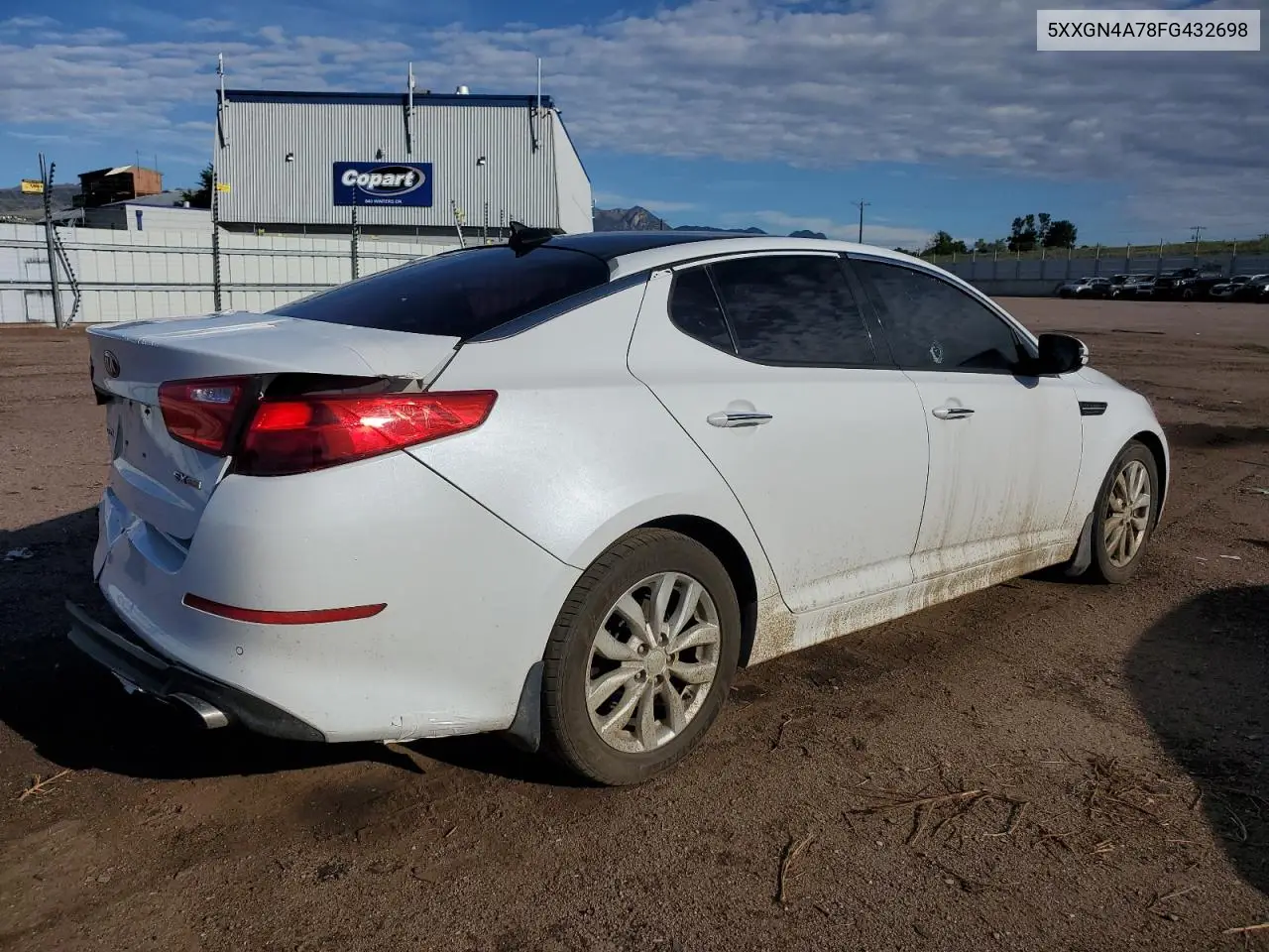 2015 Kia Optima Ex VIN: 5XXGN4A78FG432698 Lot: 65563365
