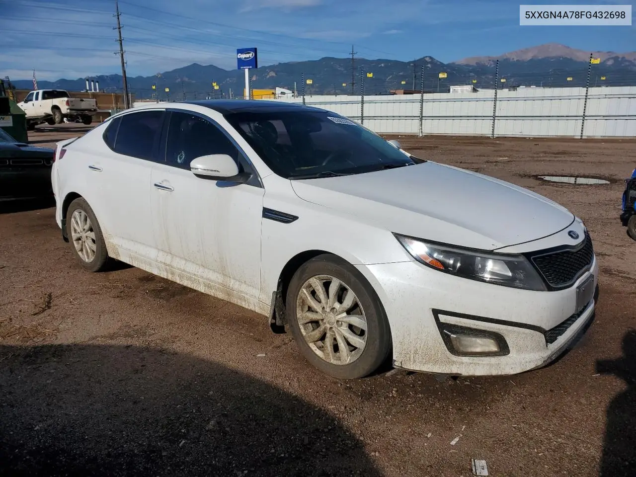 2015 Kia Optima Ex VIN: 5XXGN4A78FG432698 Lot: 65563365
