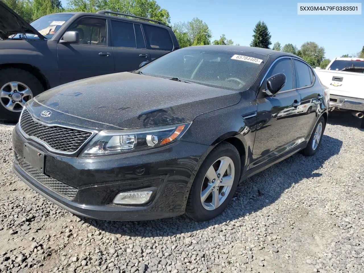 2015 Kia Optima Lx VIN: 5XXGM4A79FG383501 Lot: 65784405
