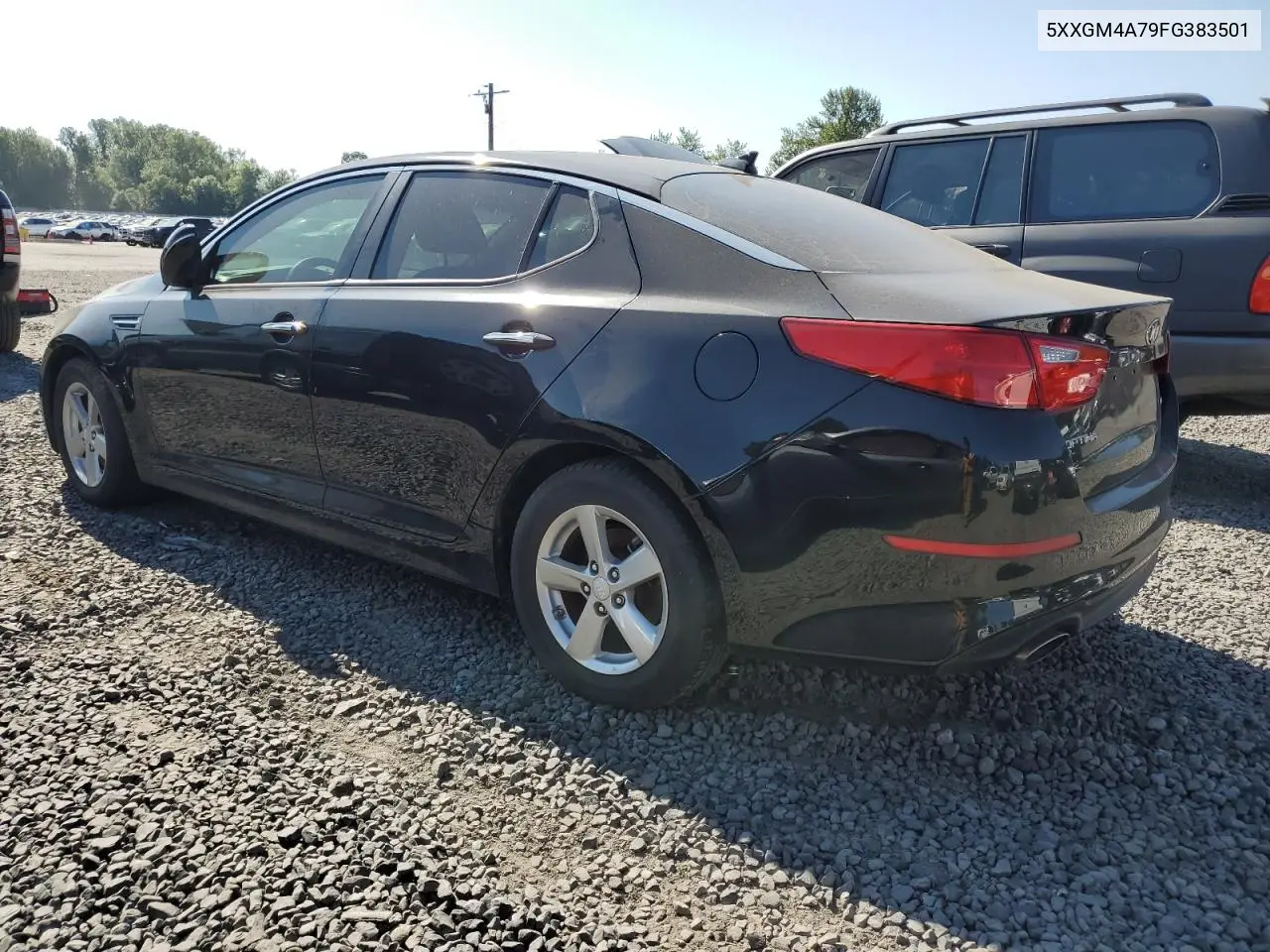2015 Kia Optima Lx VIN: 5XXGM4A79FG383501 Lot: 65784405