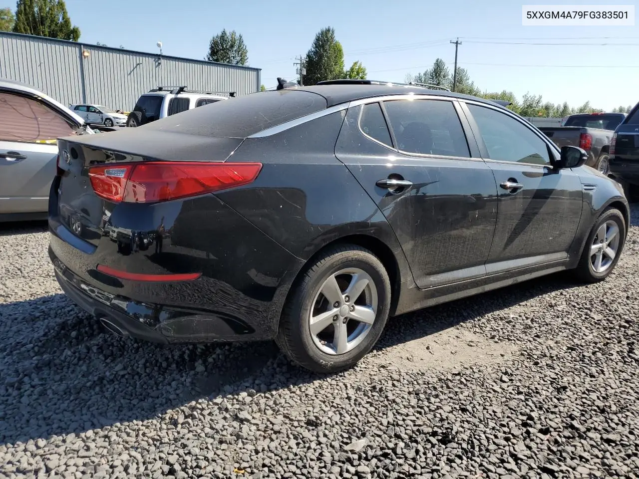 2015 Kia Optima Lx VIN: 5XXGM4A79FG383501 Lot: 65784405