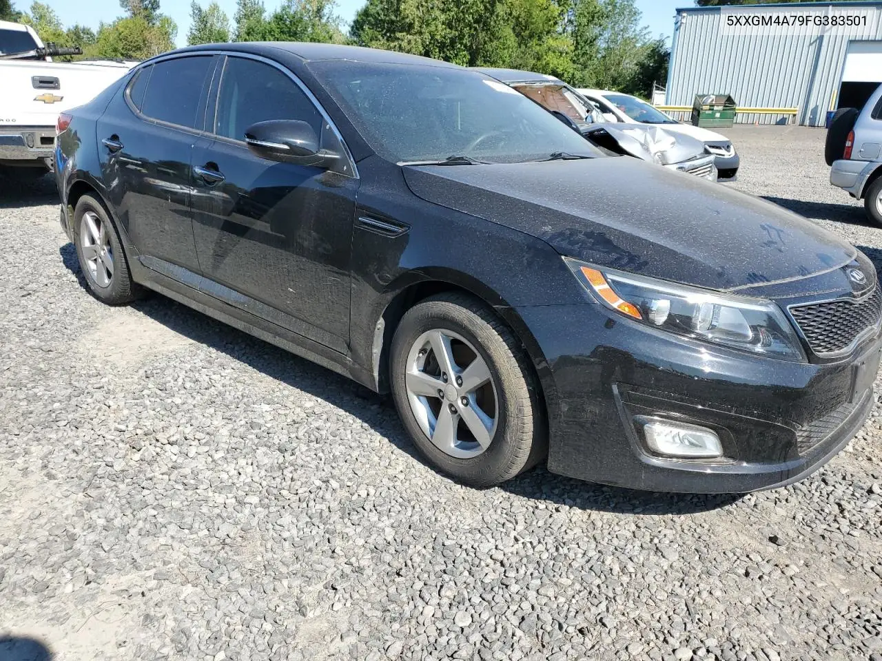 2015 Kia Optima Lx VIN: 5XXGM4A79FG383501 Lot: 65784405
