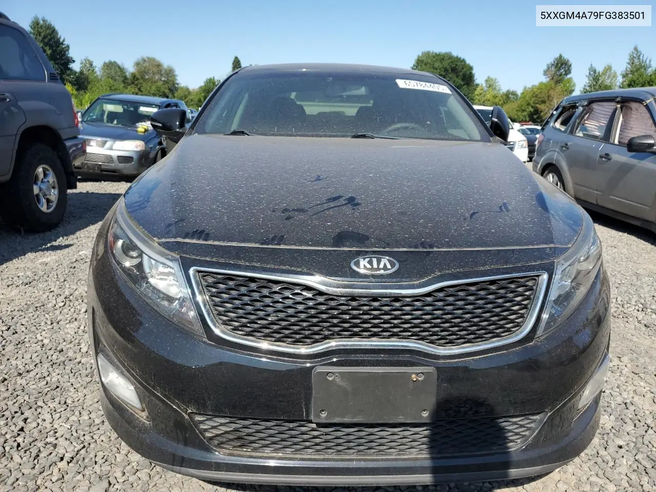 2015 Kia Optima Lx VIN: 5XXGM4A79FG383501 Lot: 65784405