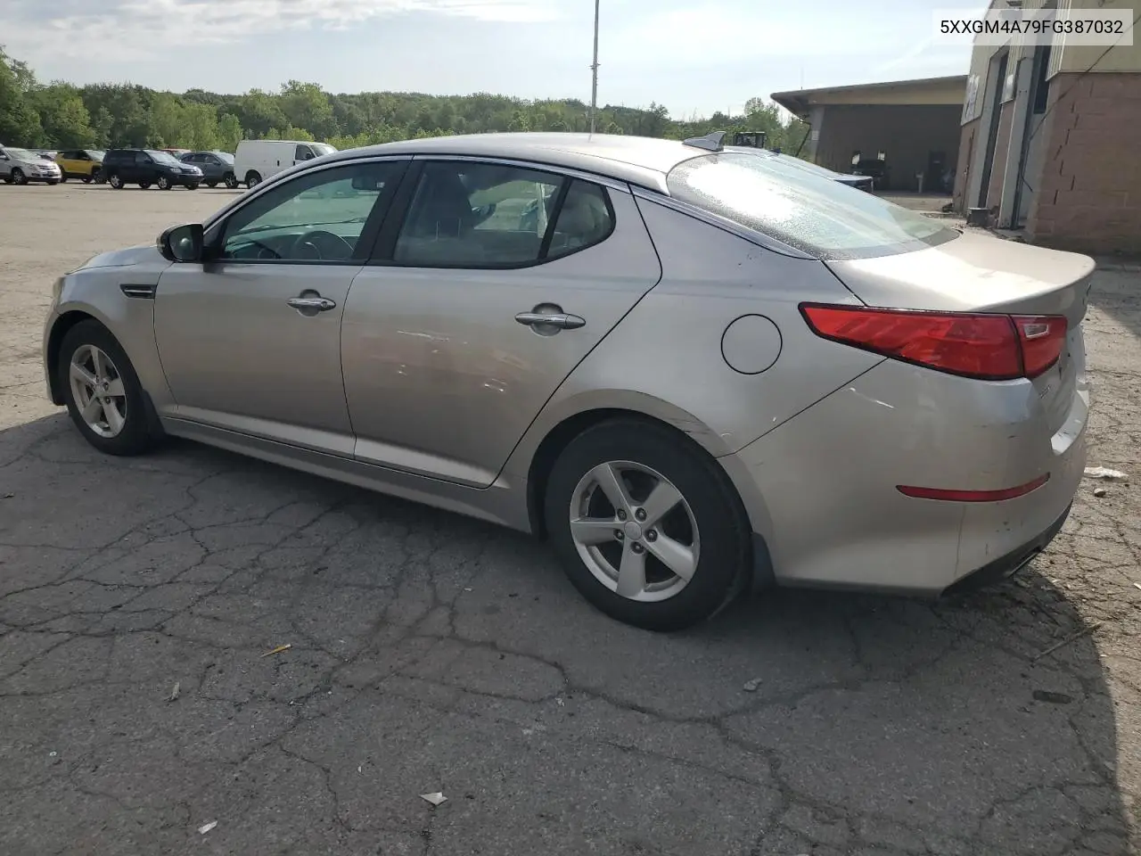 2015 Kia Optima Lx VIN: 5XXGM4A79FG387032 Lot: 65882205