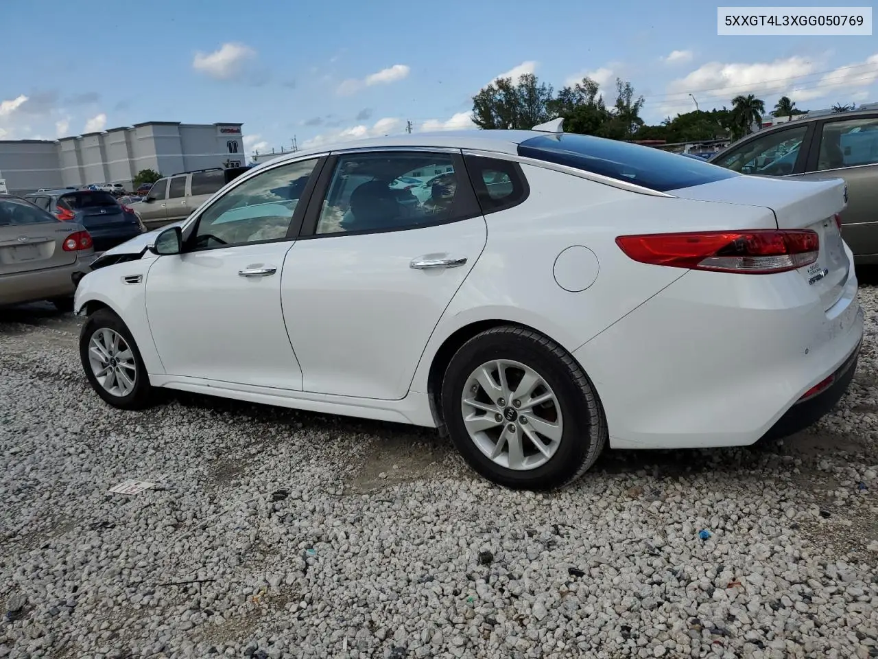 2016 Kia Optima Lx VIN: 5XXGT4L3XGG050769 Lot: 56193235