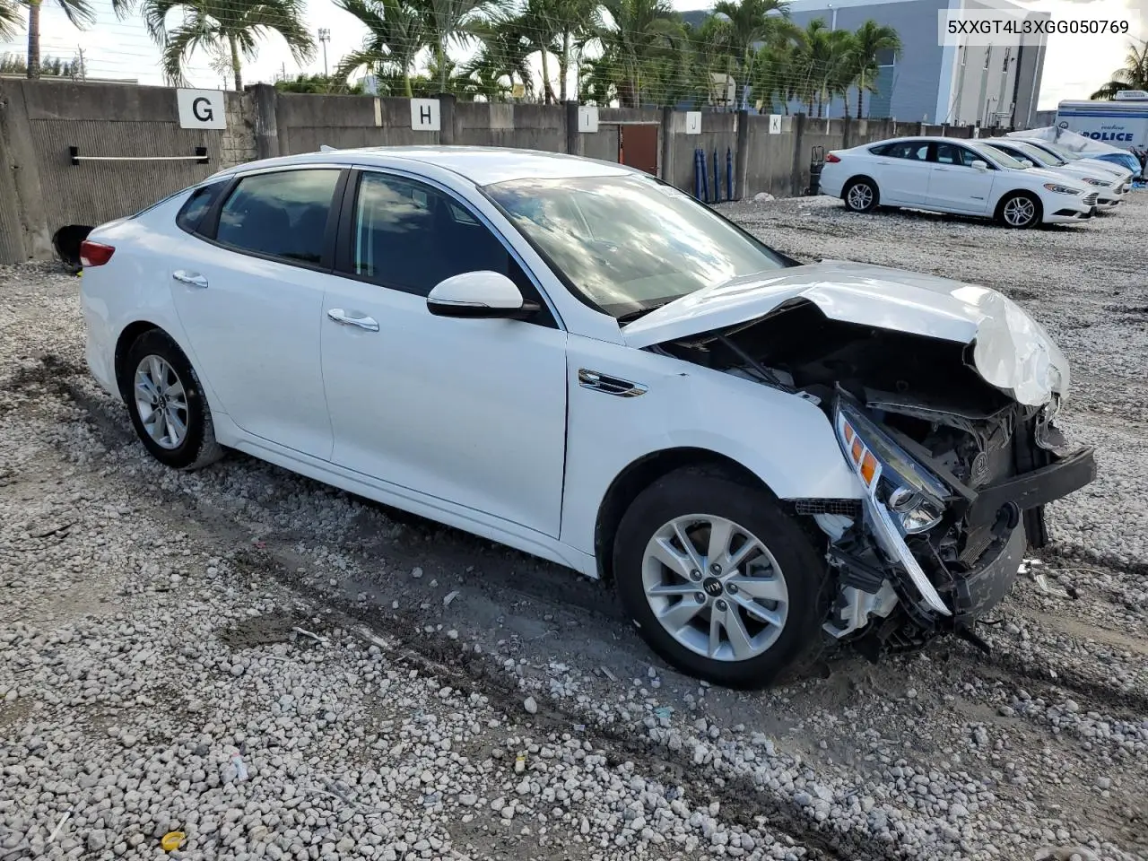 2016 Kia Optima Lx VIN: 5XXGT4L3XGG050769 Lot: 56193235