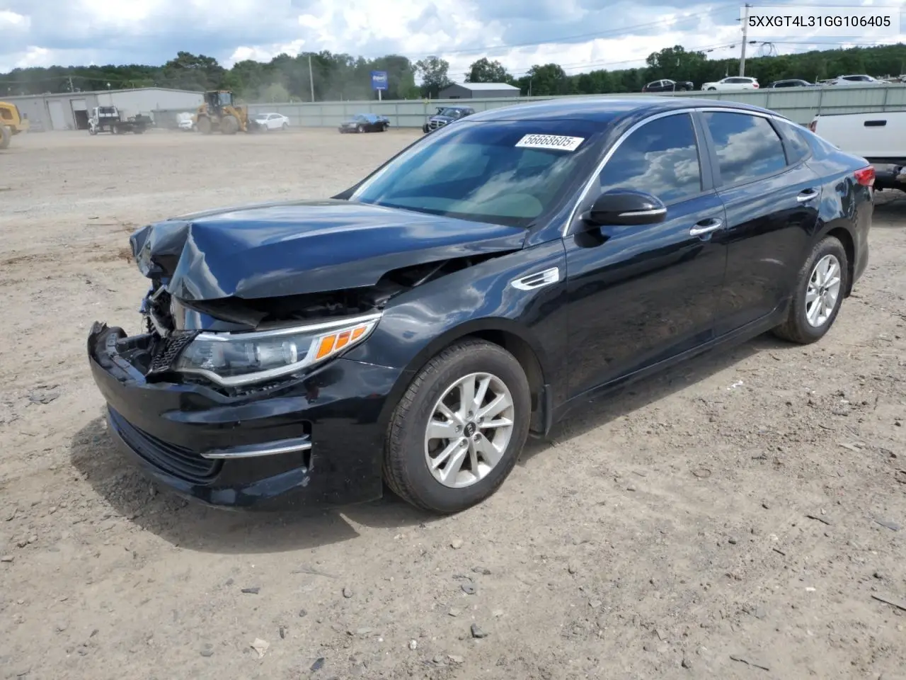 2016 Kia Optima Lx VIN: 5XXGT4L31GG106405 Lot: 56668605