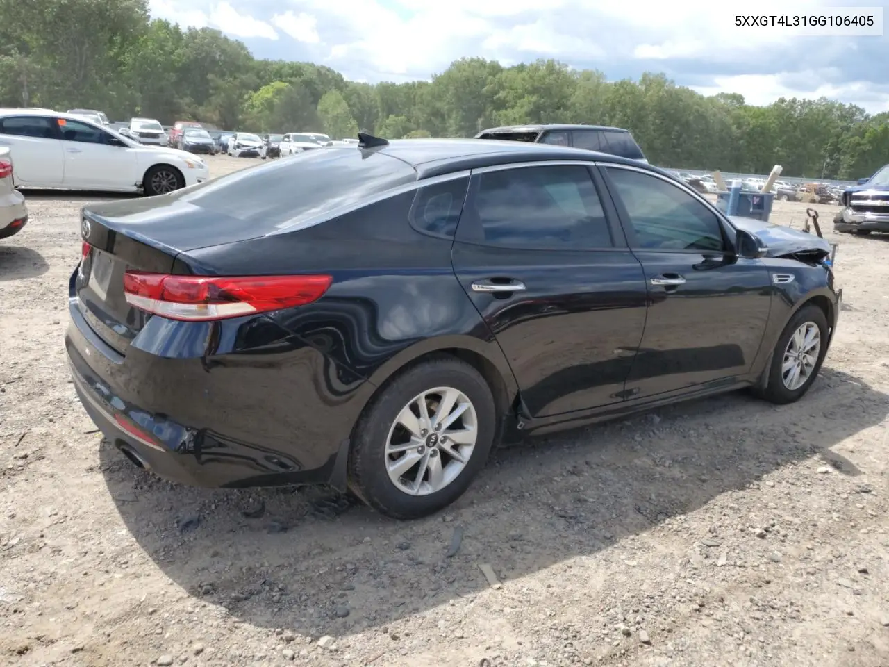 2016 Kia Optima Lx VIN: 5XXGT4L31GG106405 Lot: 56668605