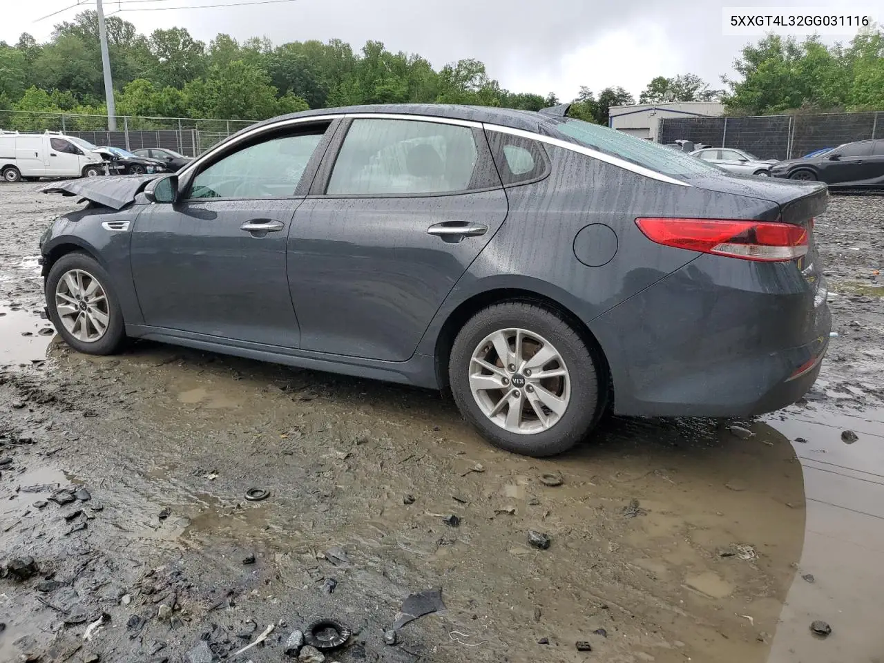 2016 Kia Optima Lx VIN: 5XXGT4L32GG031116 Lot: 56691725
