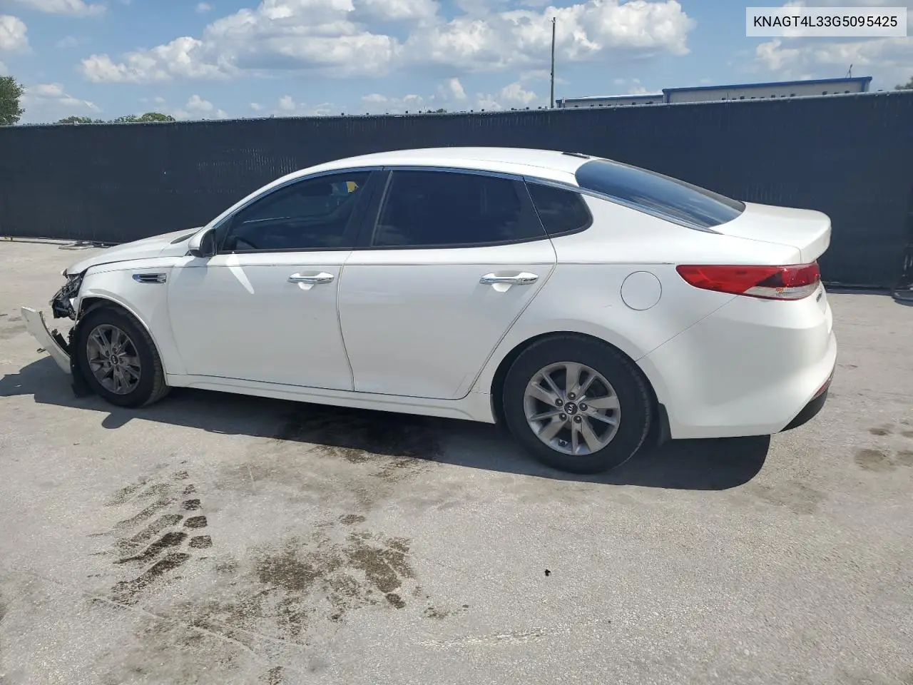 2016 Kia Optima Lx VIN: KNAGT4L33G5095425 Lot: 56877445