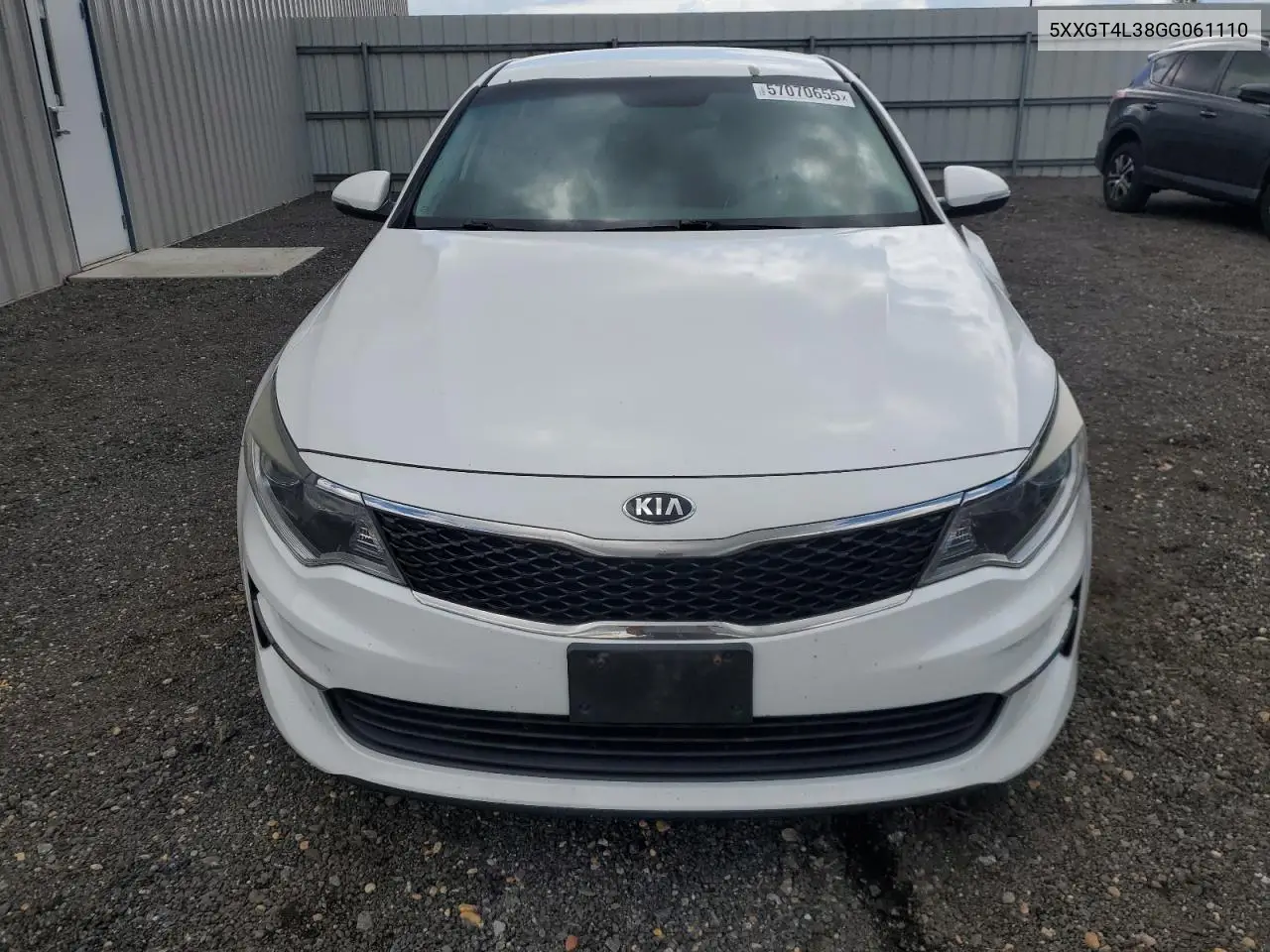 2016 Kia Optima Lx VIN: 5XXGT4L38GG061110 Lot: 57070655