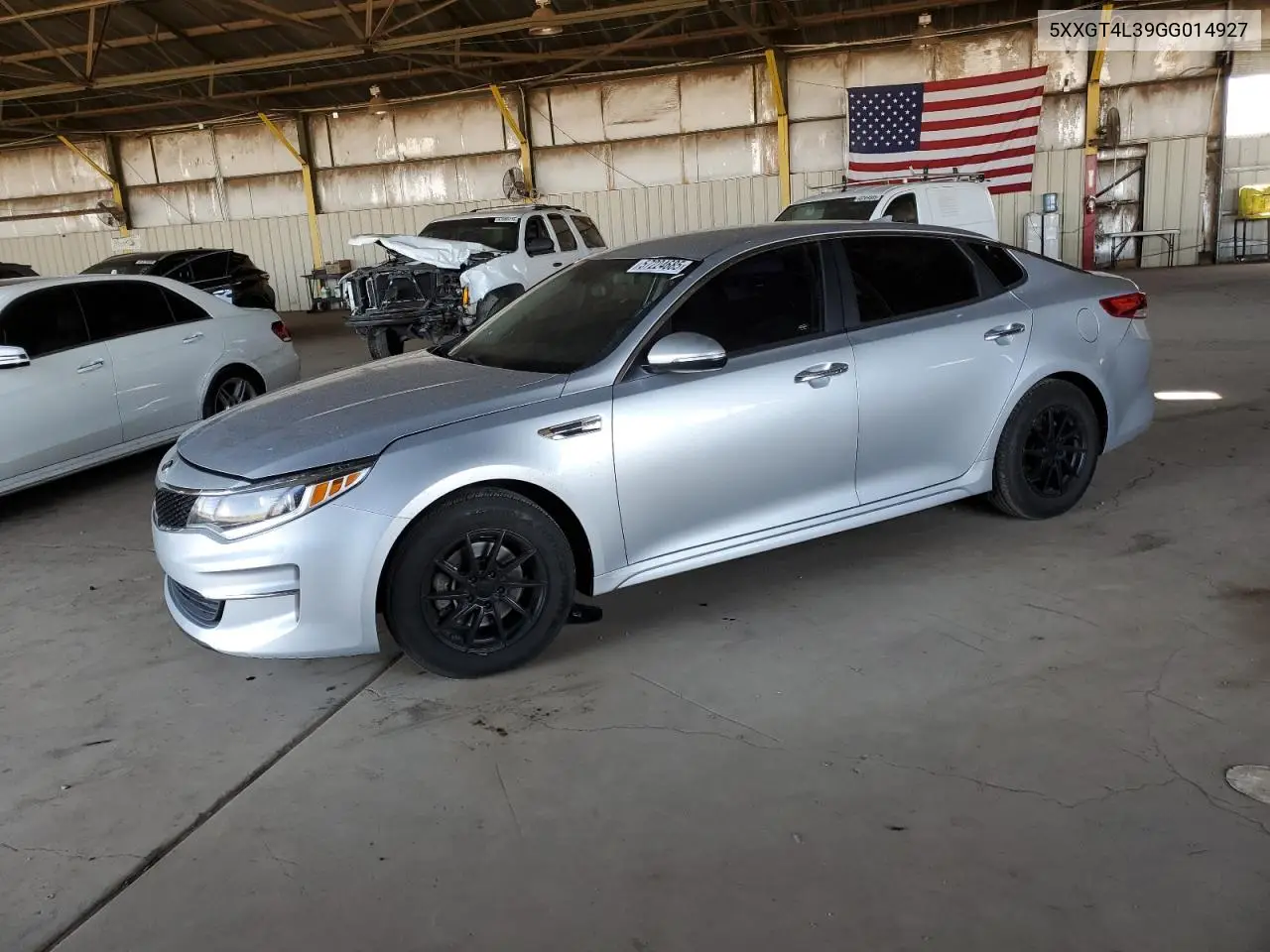 2016 Kia Optima Lx VIN: 5XXGT4L39GG014927 Lot: 57224685