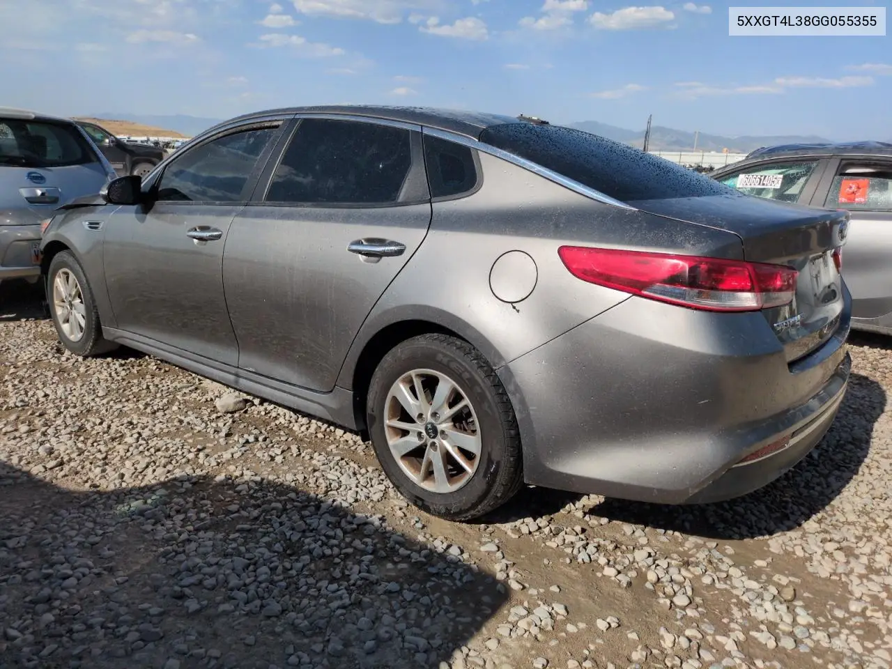 2016 Kia Optima Lx VIN: 5XXGT4L38GG055355 Lot: 60862735