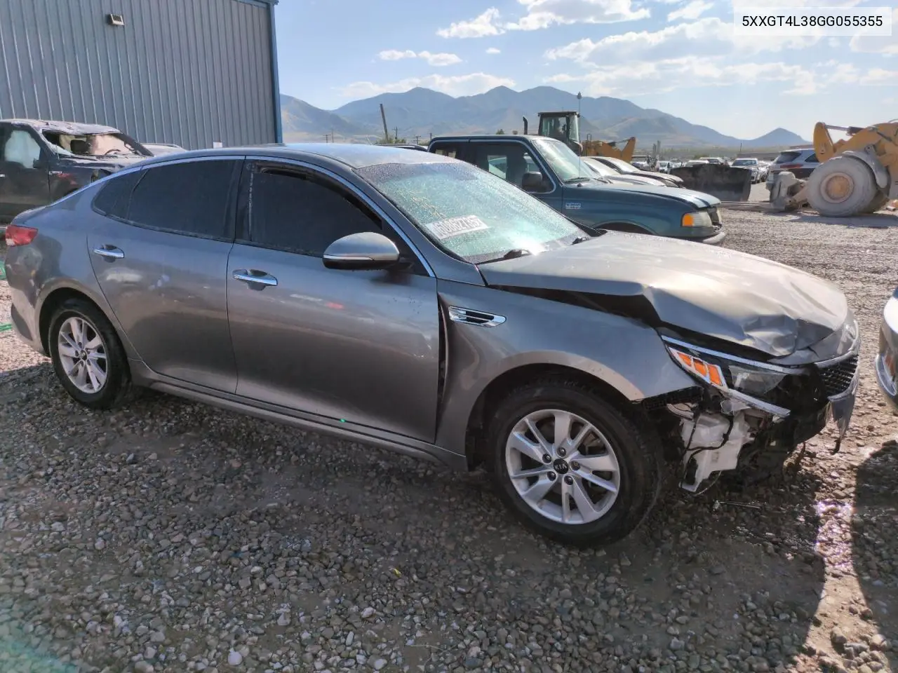 2016 Kia Optima Lx VIN: 5XXGT4L38GG055355 Lot: 60862735