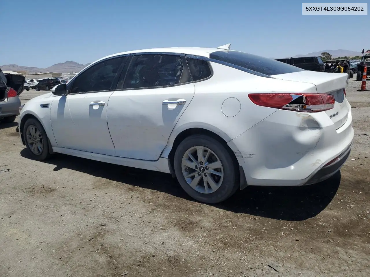 2016 Kia Optima Lx VIN: 5XXGT4L30GG054202 Lot: 61451695