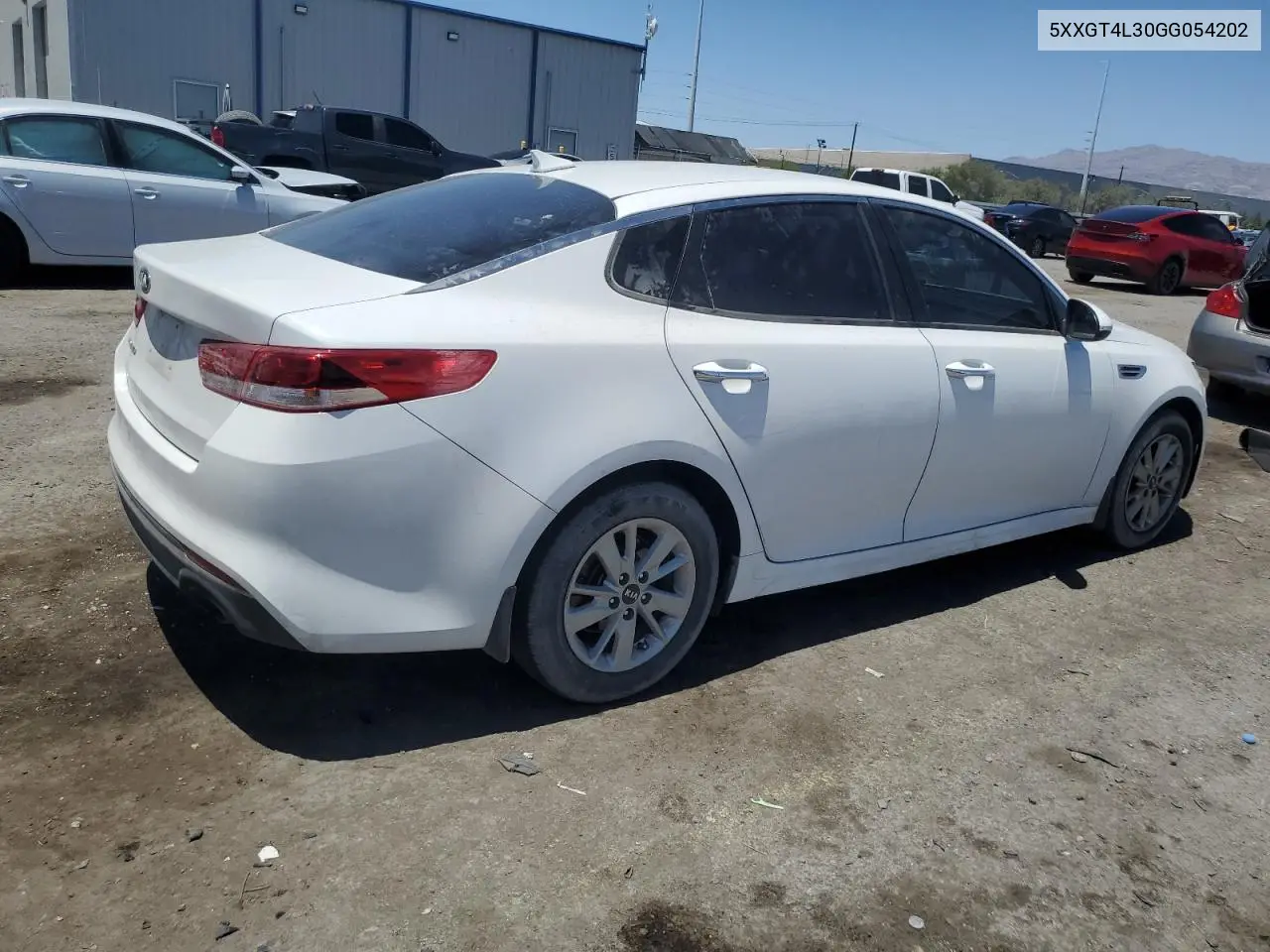 2016 Kia Optima Lx VIN: 5XXGT4L30GG054202 Lot: 61451695