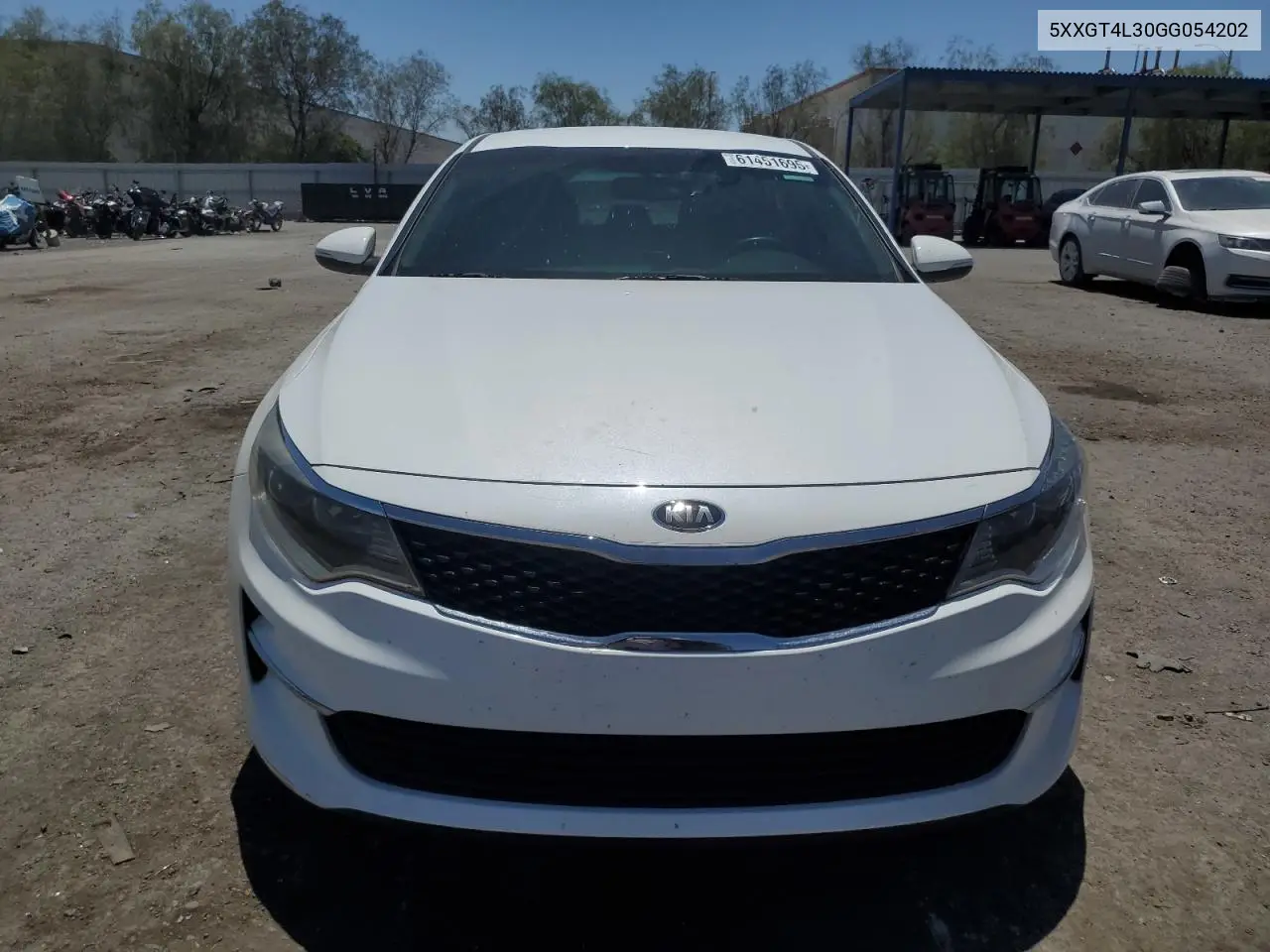 2016 Kia Optima Lx VIN: 5XXGT4L30GG054202 Lot: 61451695