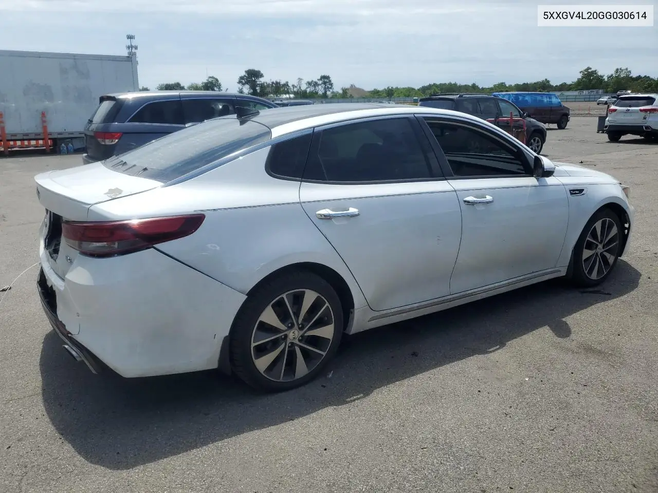 2016 Kia Optima Sxl VIN: 5XXGV4L20GG030614 Lot: 61874955