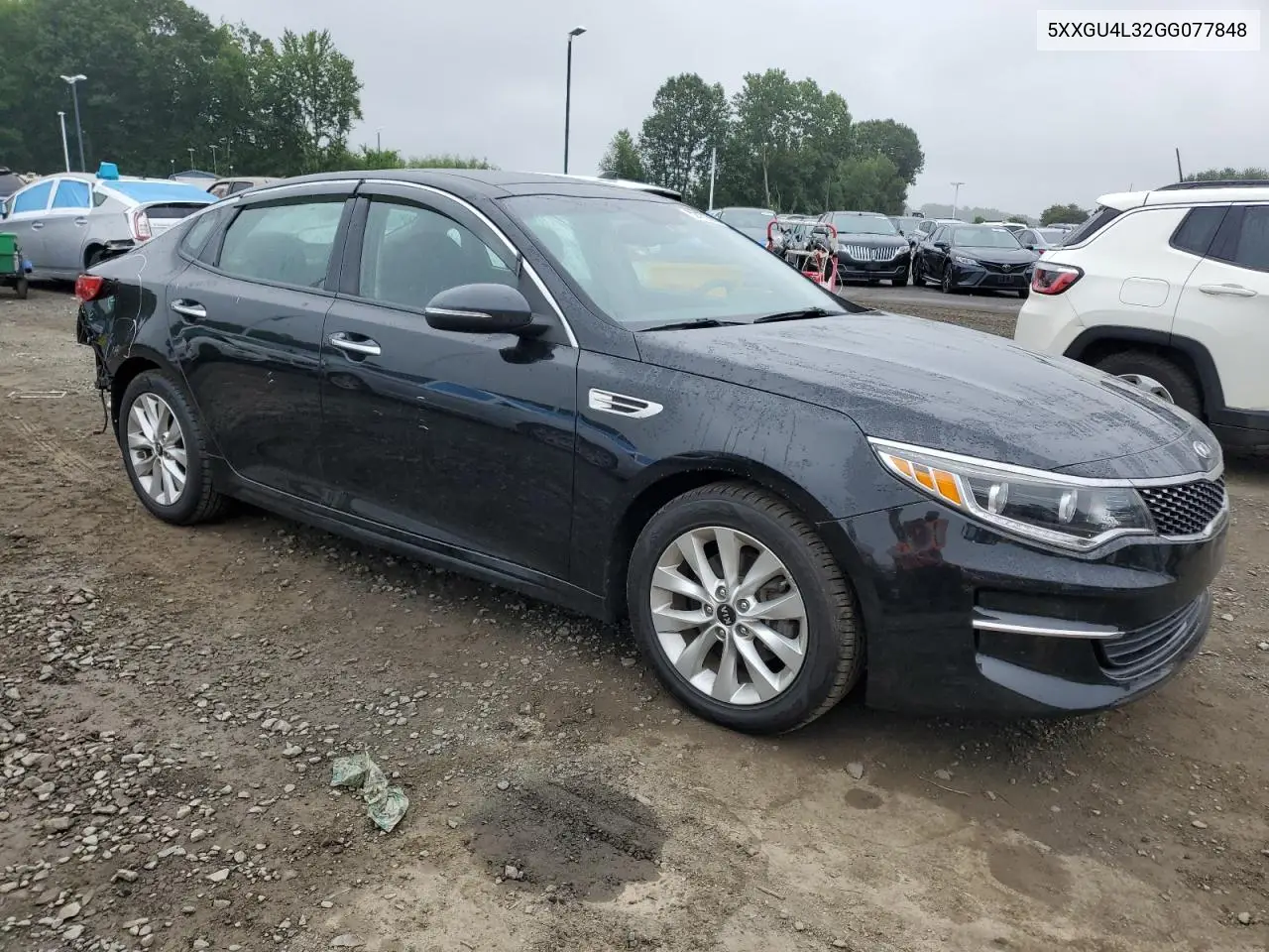 2016 Kia Optima Ex VIN: 5XXGU4L32GG077848 Lot: 62453665