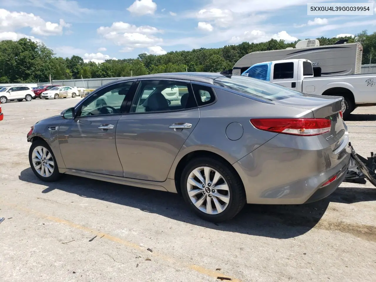2016 Kia Optima Ex VIN: 5XXGU4L39GG039954 Lot: 62652945