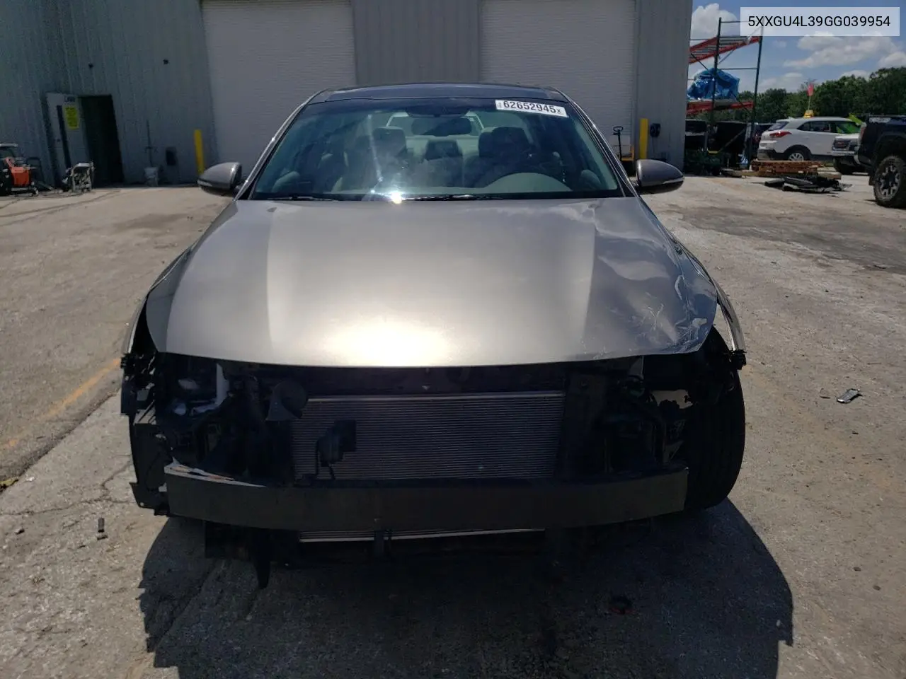 2016 Kia Optima Ex VIN: 5XXGU4L39GG039954 Lot: 62652945