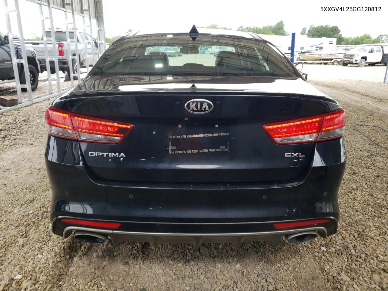 2016 Kia Optima Sxl VIN: 5XXGV4L25GG120812 Lot: 62767805