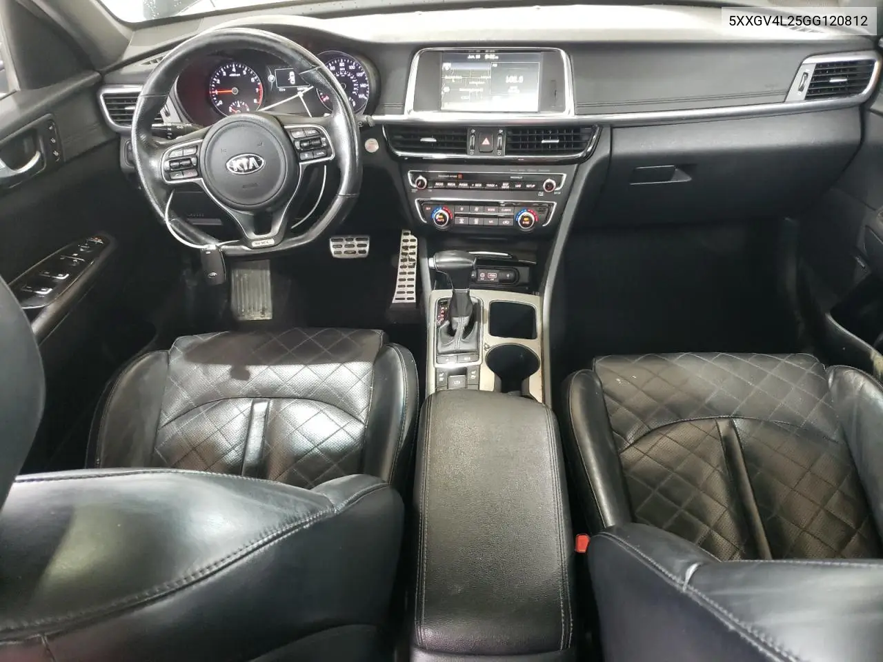 2016 Kia Optima Sxl VIN: 5XXGV4L25GG120812 Lot: 62767805
