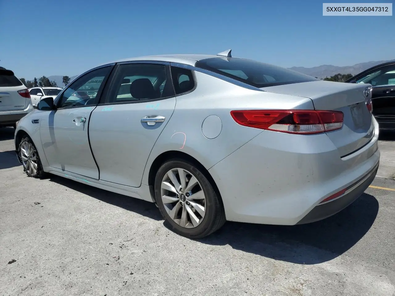 2016 Kia Optima Lx VIN: 5XXGT4L35GG047312 Lot: 62858945