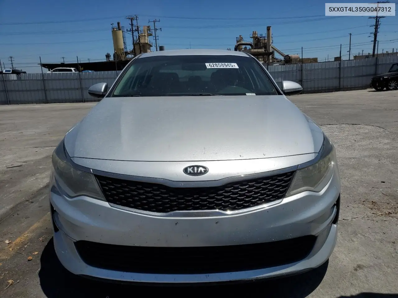 2016 Kia Optima Lx VIN: 5XXGT4L35GG047312 Lot: 62858945