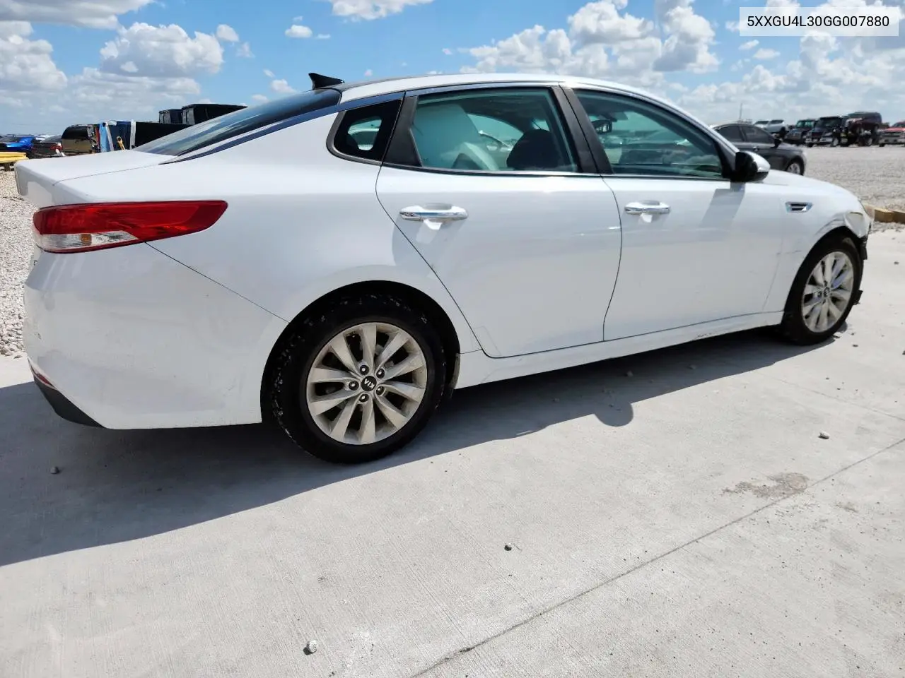 2016 Kia Optima Ex VIN: 5XXGU4L30GG007880 Lot: 62937715