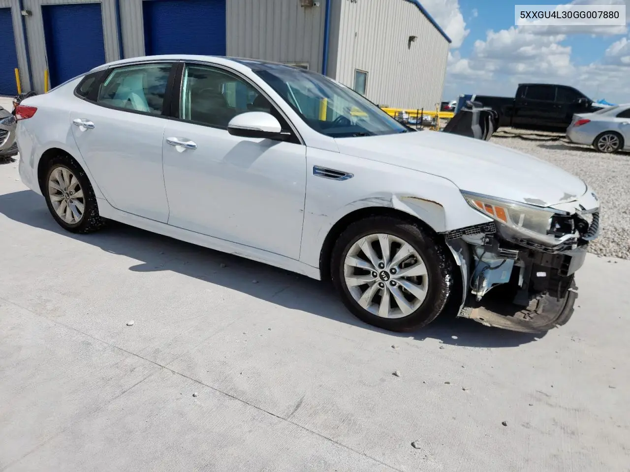 2016 Kia Optima Ex VIN: 5XXGU4L30GG007880 Lot: 62937715