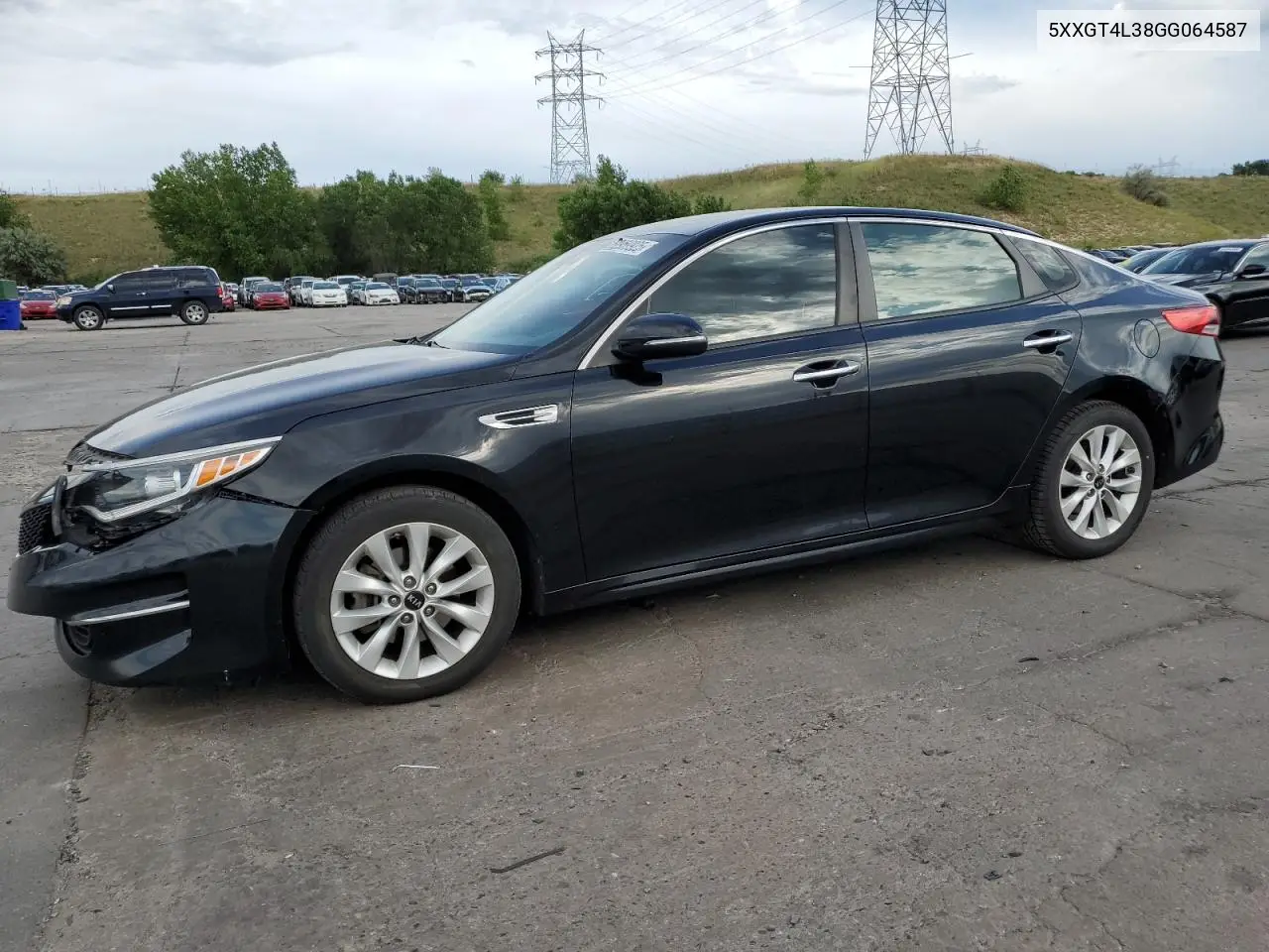 2016 Kia Optima Lx VIN: 5XXGT4L38GG064587 Lot: 62959925