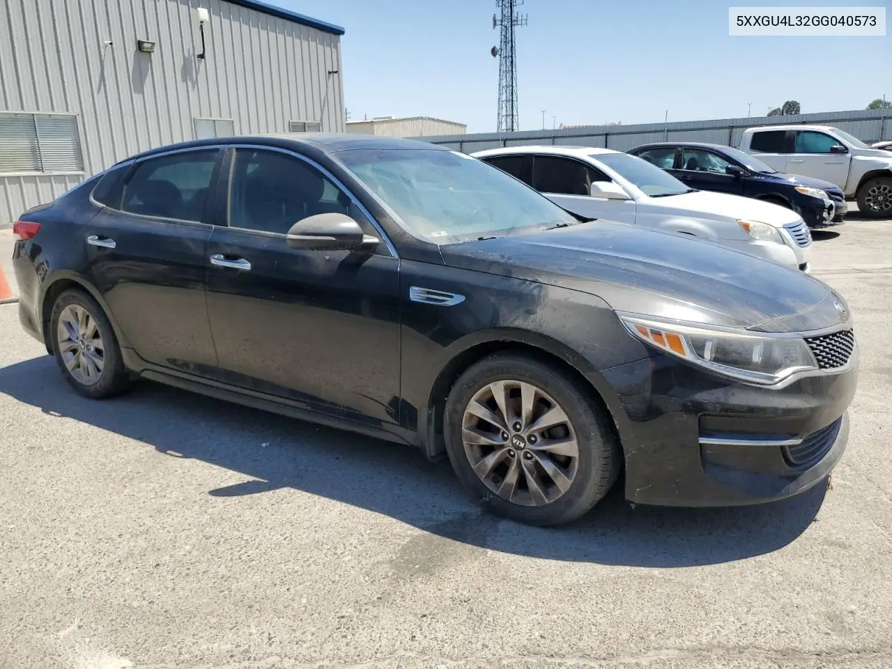 2016 Kia Optima Ex VIN: 5XXGU4L32GG040573 Lot: 62963955