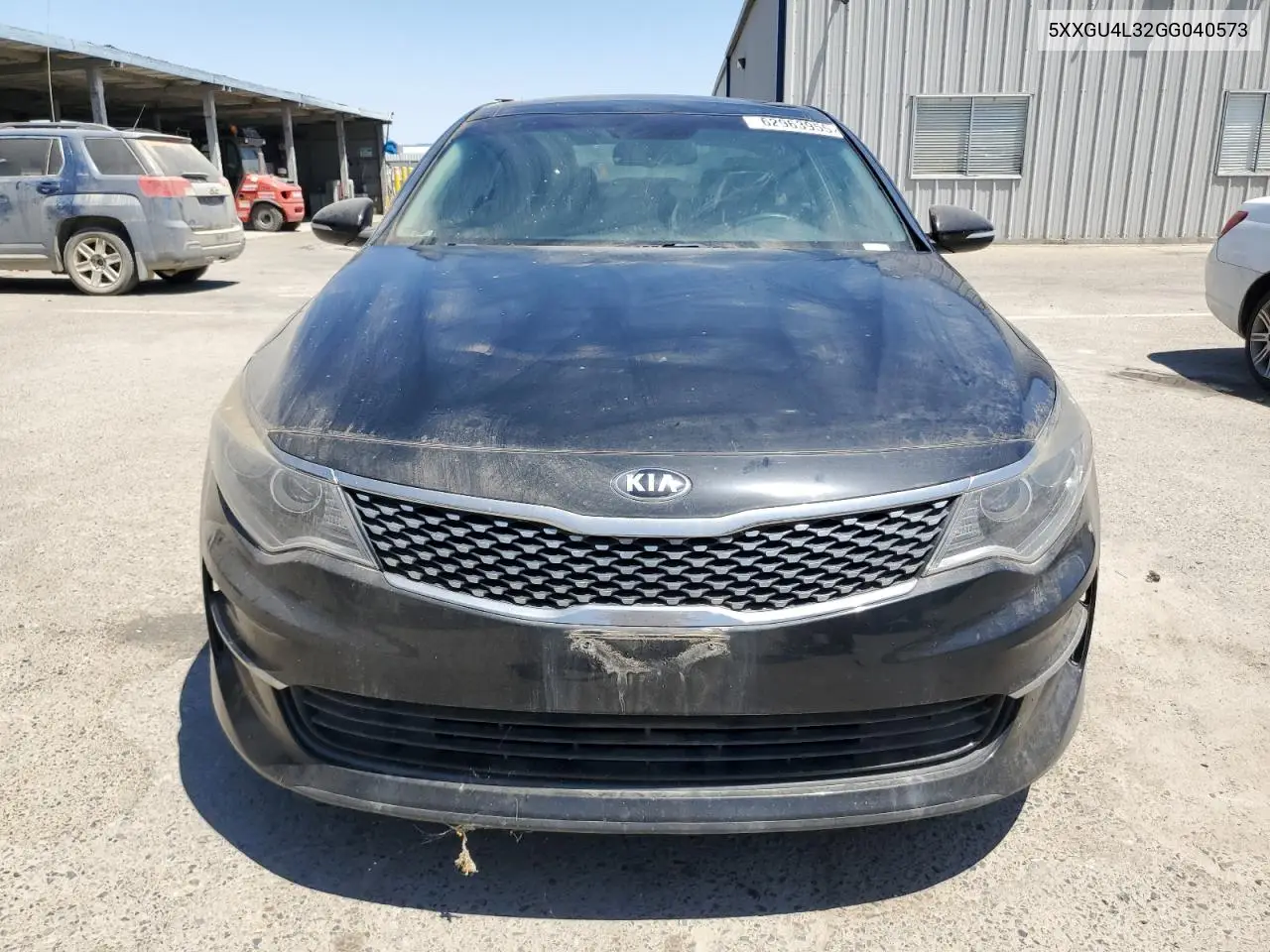 2016 Kia Optima Ex VIN: 5XXGU4L32GG040573 Lot: 62963955