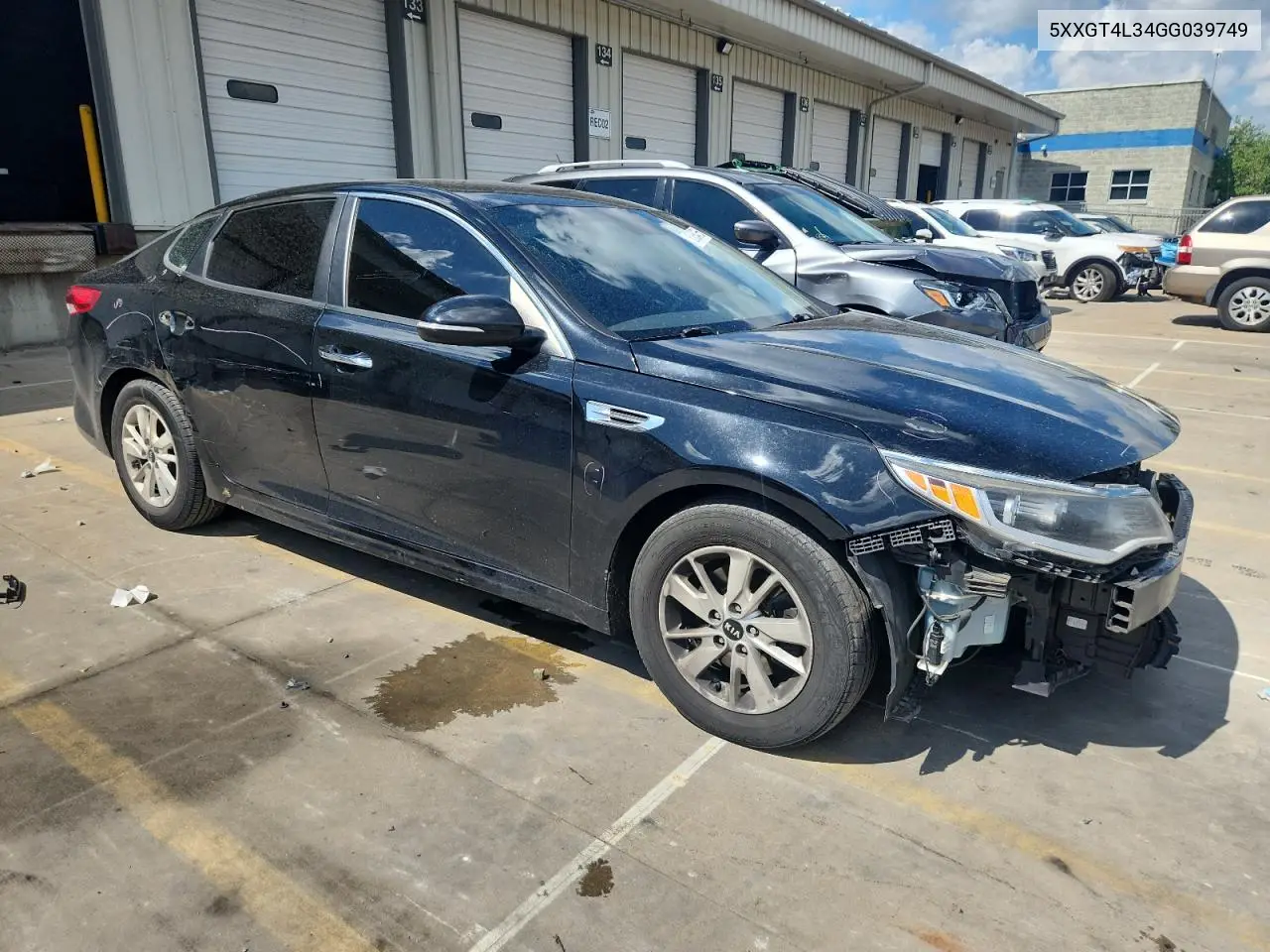 2016 Kia Optima Lx VIN: 5XXGT4L34GG039749 Lot: 63364765