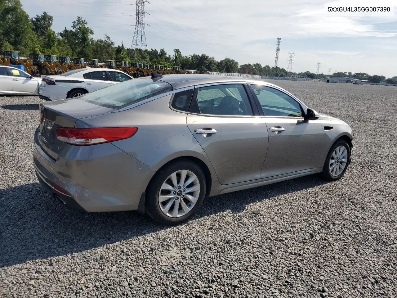 2016 Kia Optima Ex VIN: 5XXGU4L35GG007390 Lot: 65880255