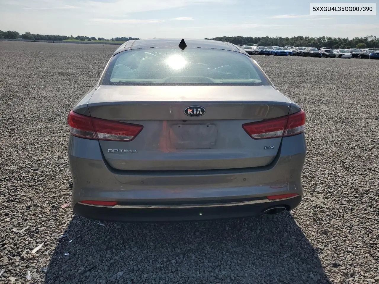 2016 Kia Optima Ex VIN: 5XXGU4L35GG007390 Lot: 65880255
